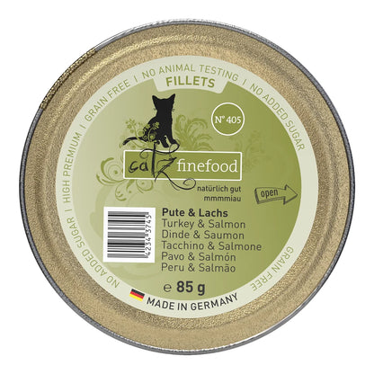 Catz finefood Fillets N°405 Pute & Lachs 85g