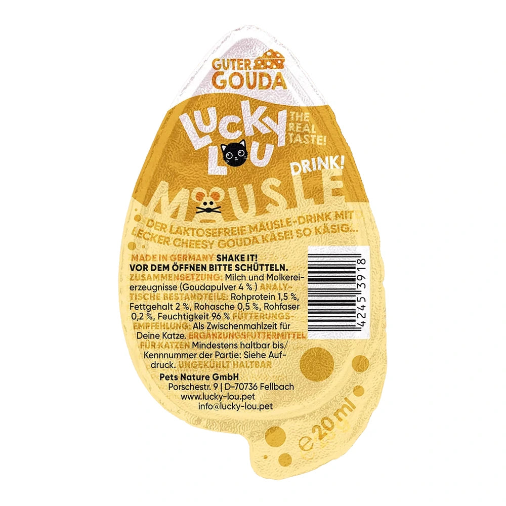 Lucky Lou Mäusle Drink-Snack Gouda 20ml