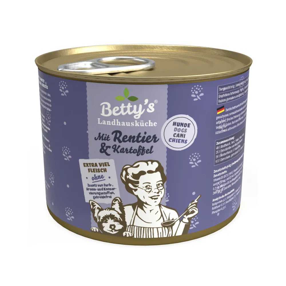 Betty's Landhausküche Rentier mit Kartoffel