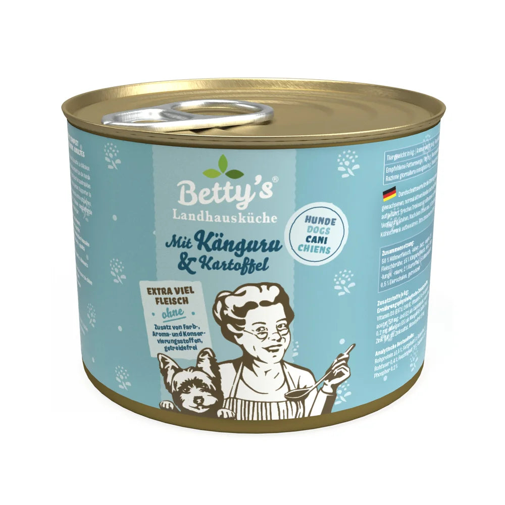 Betty's Landhausküche Känguru mit Kartoffeln & Geflügel