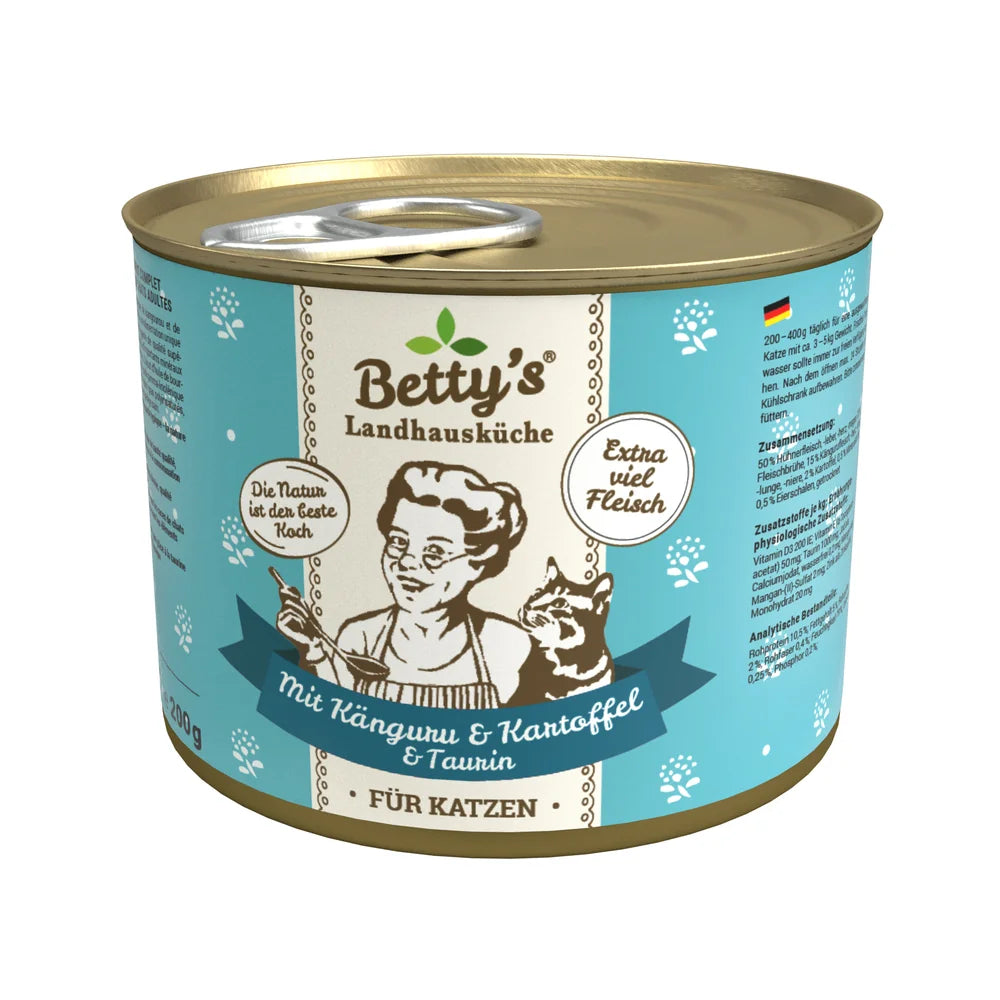 Betty's Landhausküche Känguru mit Kartoffel & Geflügel