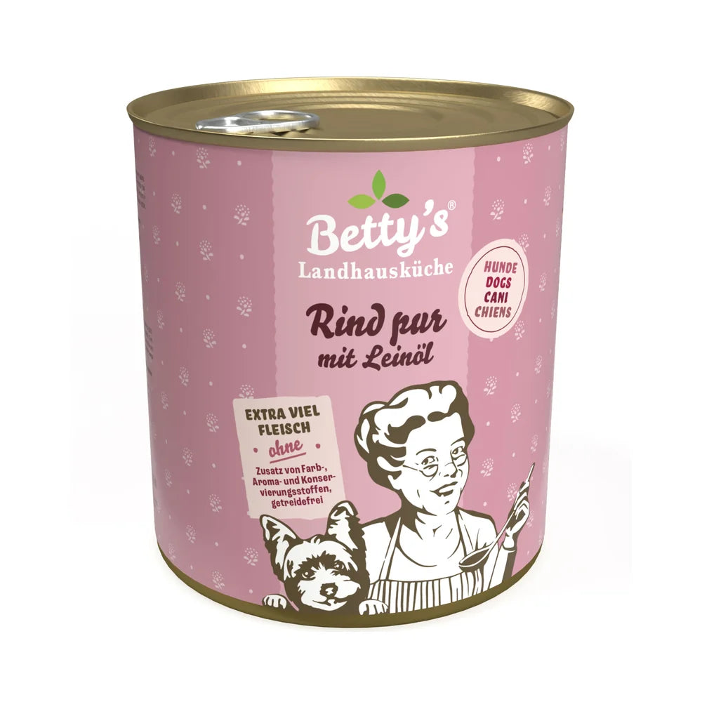 Betty's Landhausküche Rind pur mit Leinöl