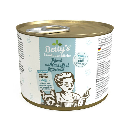 Betty's Landhausküche Pferd mit Kartoffel & Distelöl