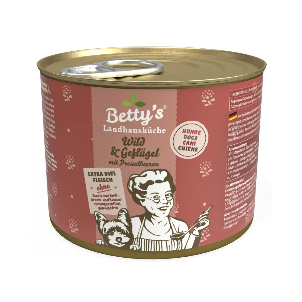 Betty's Landhausküche Geflügel & Wild mit Preiselbeeren