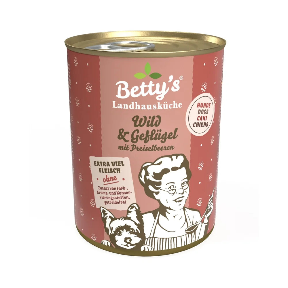 Betty's Landhausküche Geflügel & Wild mit Preiselbeeren