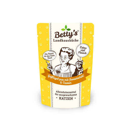 Betty's Landhausküche Frischebeutel Geflügel Pur mit Borretschöl 100g