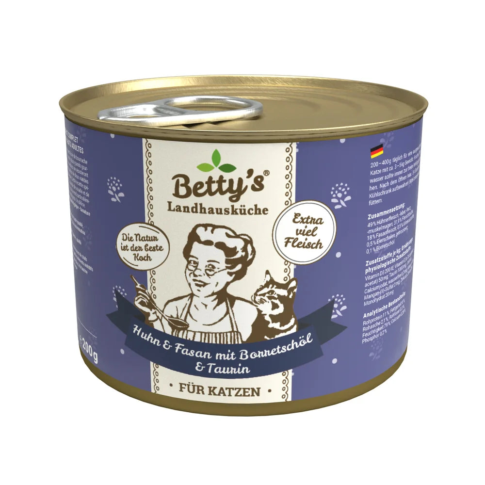 Betty's Landhausküche Huhn & Fasan mit Borretschöl