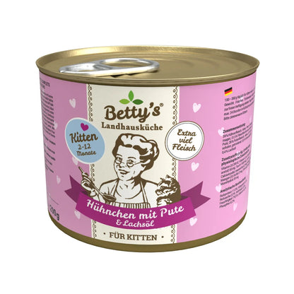 Betty's Landhausküche Kitten Huhn & Pute