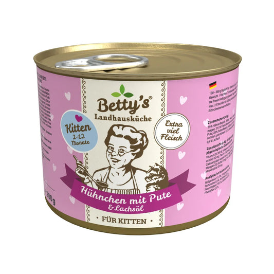 Betty's Landhausküche Kitten Huhn & Pute
