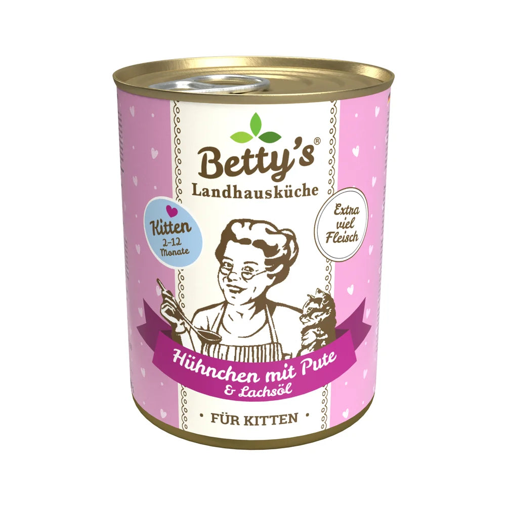 Betty's Landhausküche Kitten Huhn & Pute