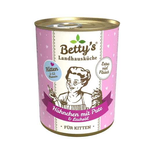 Betty's Landhausküche Kitten Huhn & Pute
