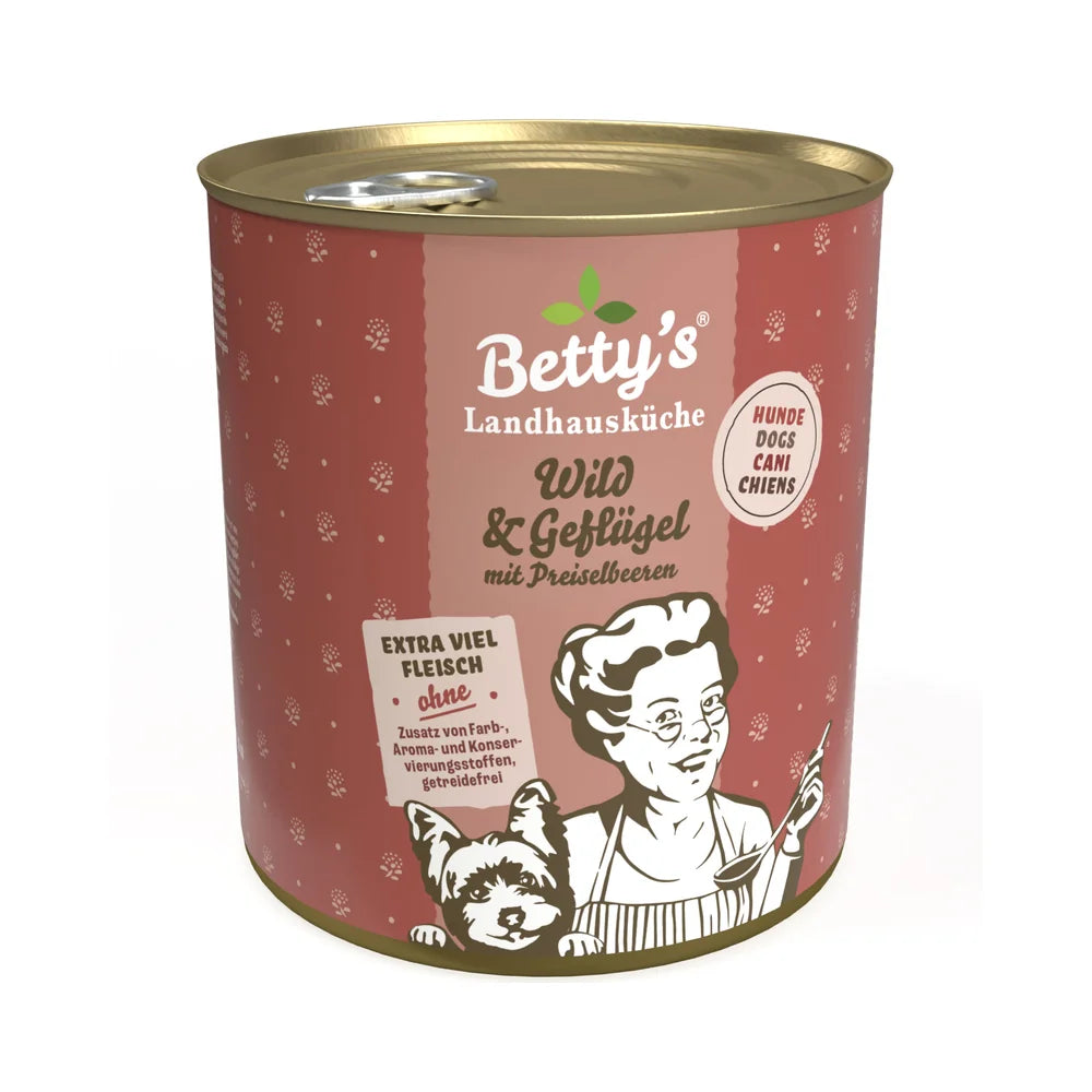 Betty's Landhausküche Geflügel & Wild mit Preiselbeeren