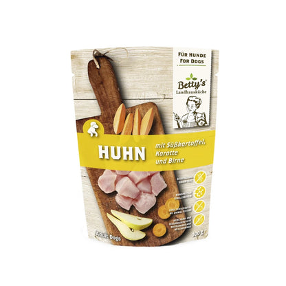 Betty's Landhausküche Frischebeutel Huhn & Süßkartoffel