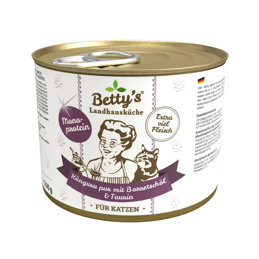 Betty's Landhausküche Känguru Pur mit Borretschöl