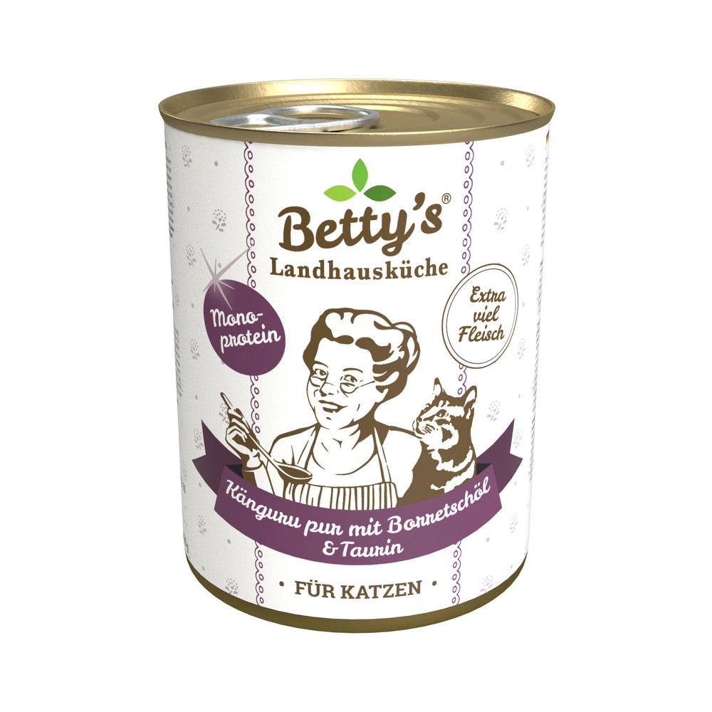 Betty's Landhausküche Känguru Pur mit Borretschöl