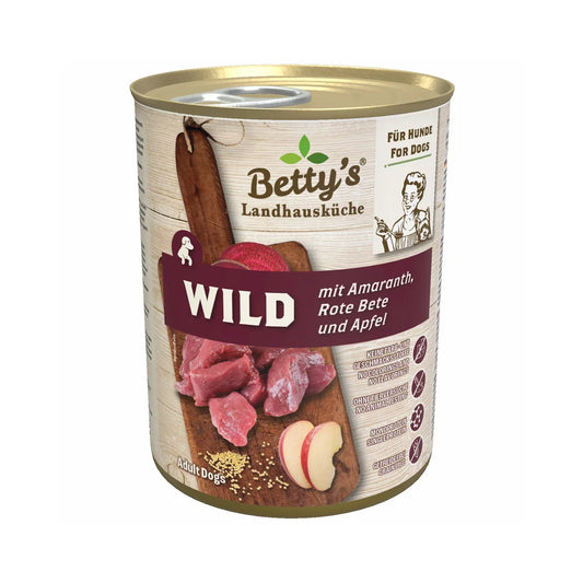 Betty's Landhausküche Wild mit Rote Bete, Amaranth & Apfel