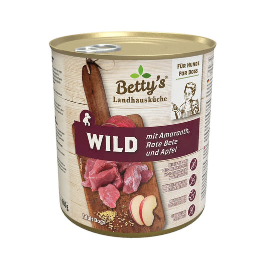 Betty's Landhausküche Wild mit Rote Bete, Amaranth & Apfel