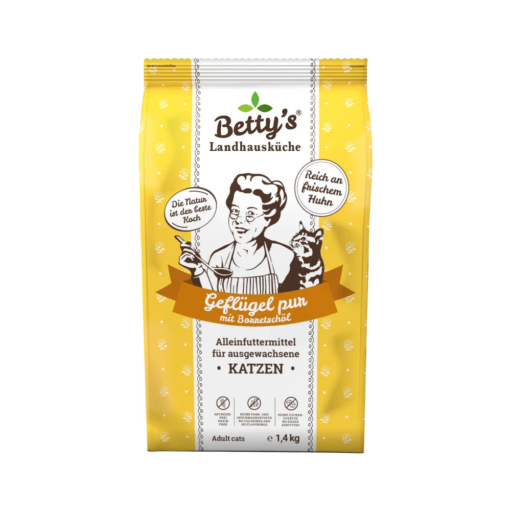 Betty's Landhausküche Adult Geflügel pur