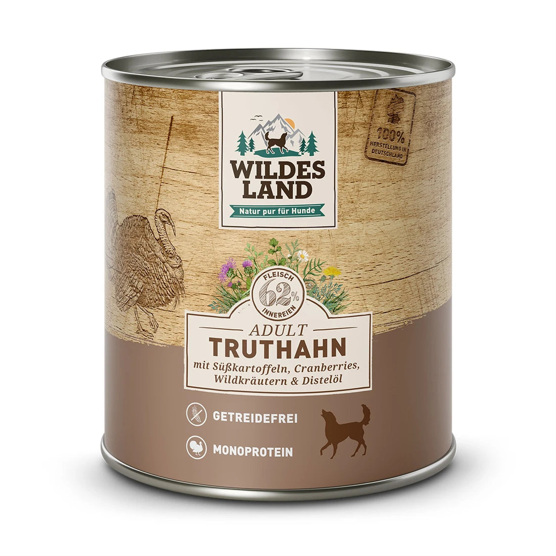 Wildes Land Truthahn mit Süßkartoffel