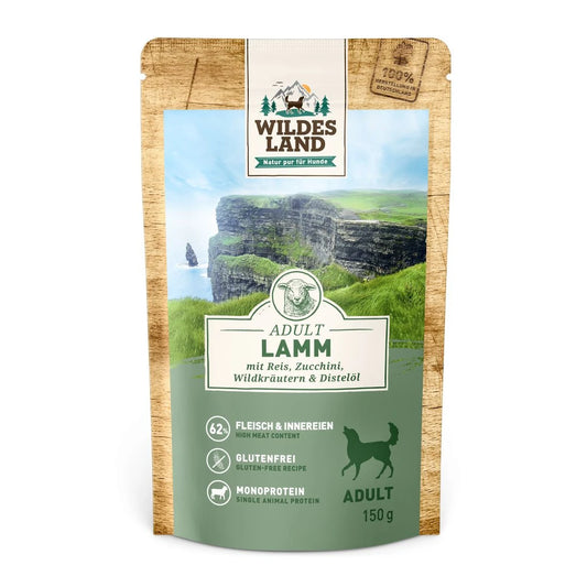 Wildes Land Lamm mit Reis & Zucchini