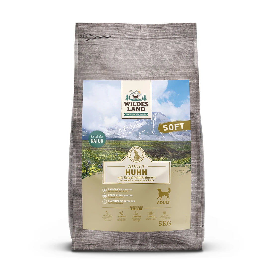 Wildes Land Huhn mit Reis Soft