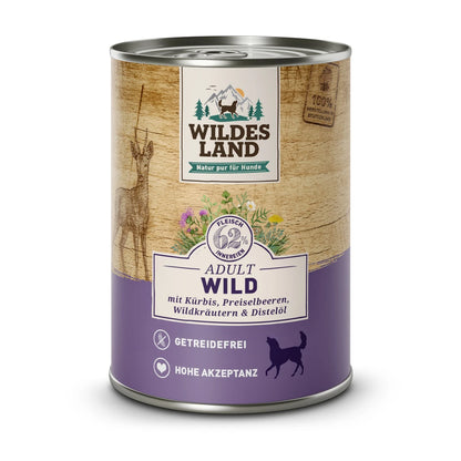 Wildes Land Wild mit Kürbis