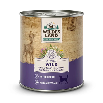 Wildes Land Wild mit Kürbis