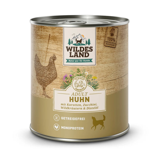 Wildes Land Huhn mit Karotte & Zucchini