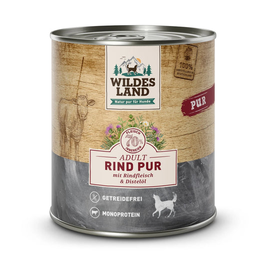 Wildes Land Rind PUR mit Distelöl