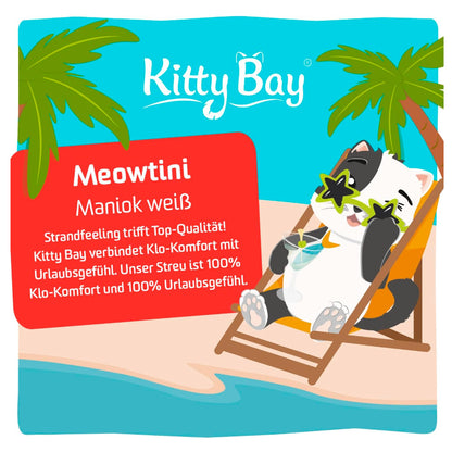 Kitty Bay - Meowtini - Maniok weiß 10L