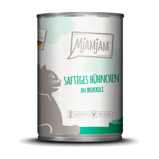 MjAMjAM saftiges Hühnchen an Brokkoli