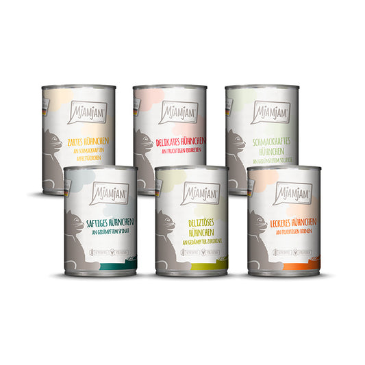 MjAMjAM - Chicks & Friends Box 6 x 400g