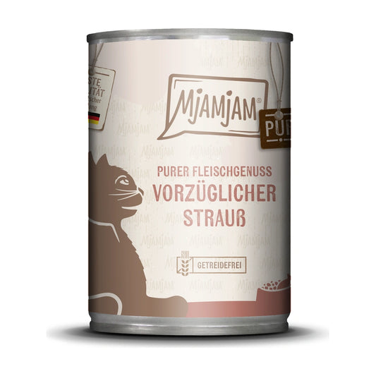 MjAMjAM purer Fleischgenuss - vorzüglicher Strauß pur 400g