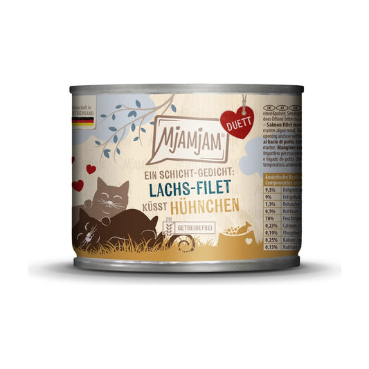 MjAMjAM Duett - Lachs-Filet küsst Hühnchen