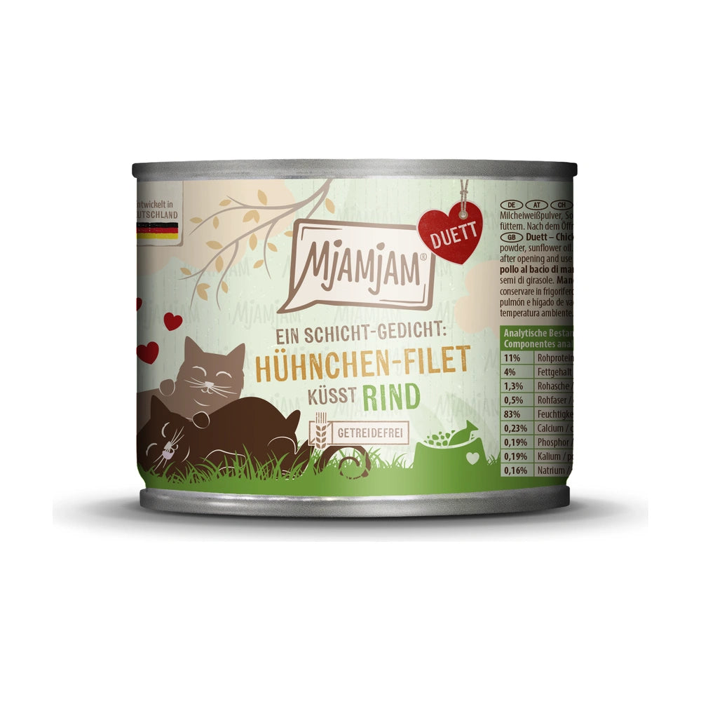 MjAMjAM Duett - Hühnchen-Filet küsst Rind