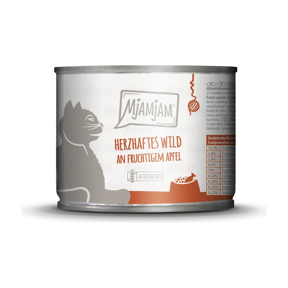 MjAMjAM herzhaftes Wild an fruchtigem Apfel