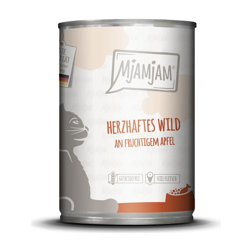 MjAMjAM herzhaftes Wild an fruchtigem Apfel