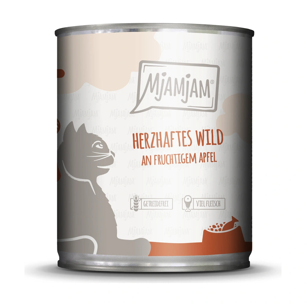 MjAMjAM herzhaftes Wild an fruchtigem Apfel