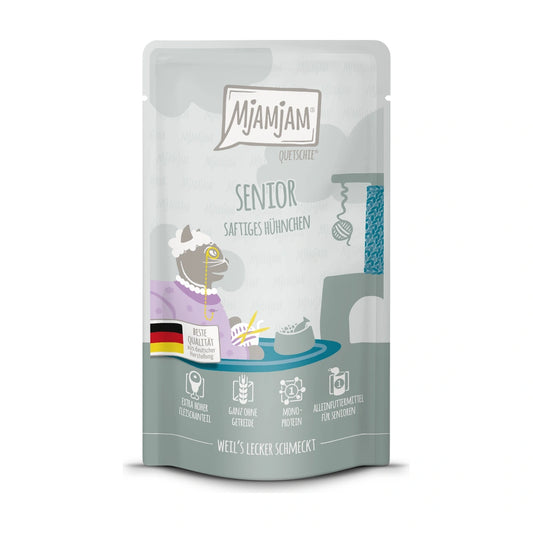 MjAMjAM Quetschie - Senior - saftiges Hühnchen