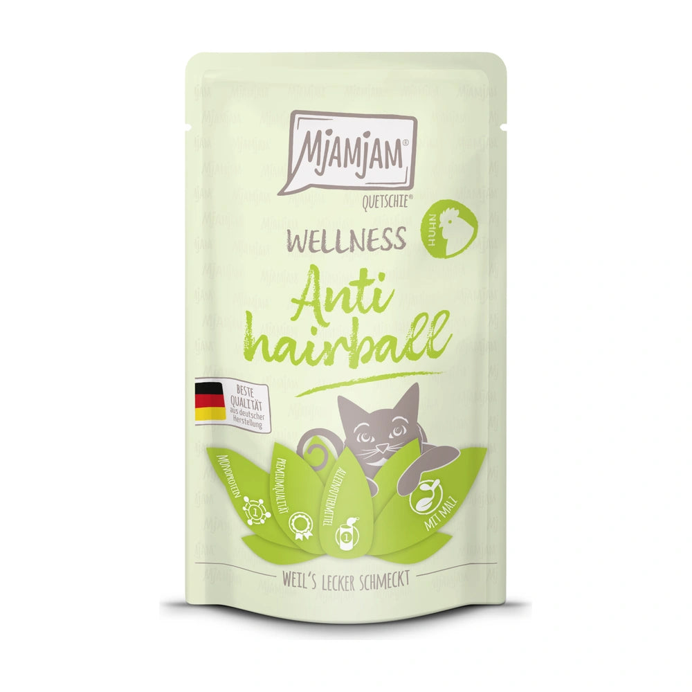 MjAMjAM Wellness - Anti Hairball - Huhn 125g