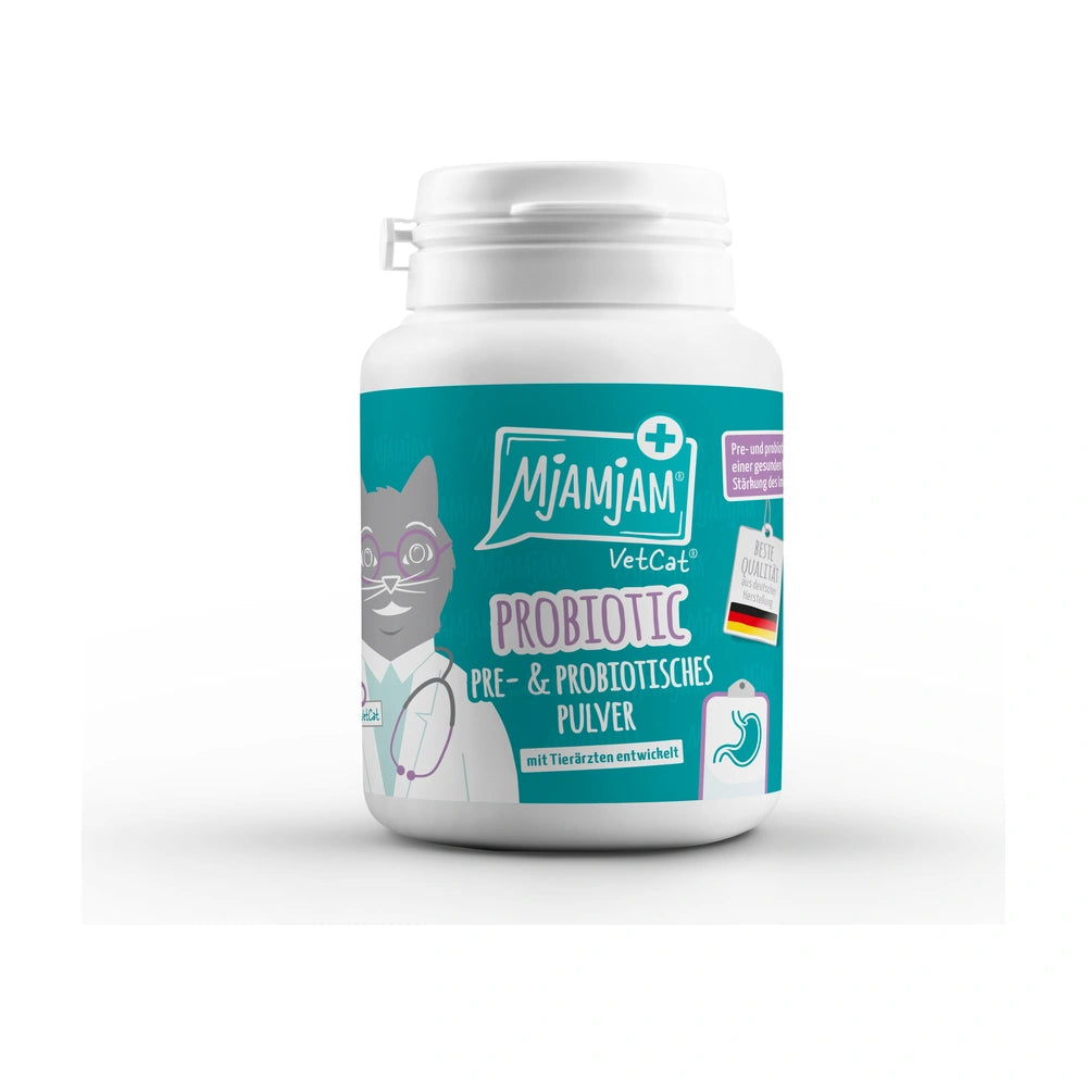 MjAMjAM VetCat - Probiotic - Pre-& Probiotisches Pulver 40g