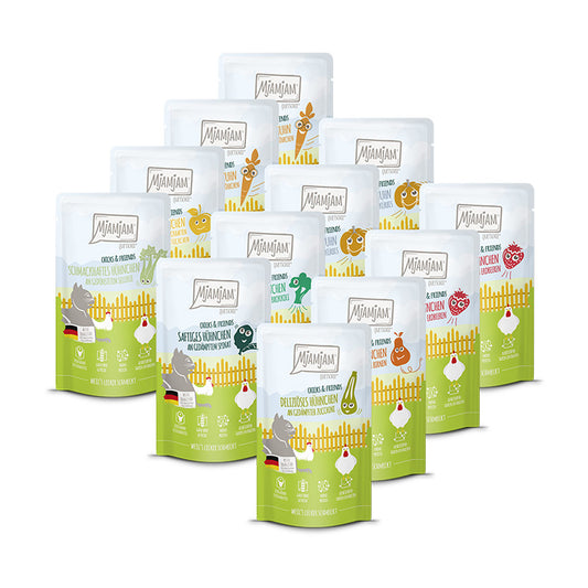 MjAMjAM - Chicks & Friends Box 12 x 125g