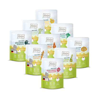 MjAMjAM - Chicks & Friends Box 9 x 300g