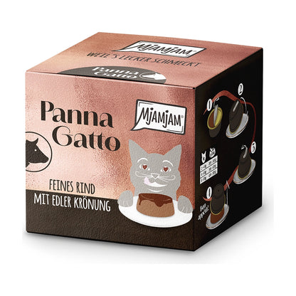 MjAMjAM Panna Gatto - feines Rind mit edler Krönung 2 x 80g