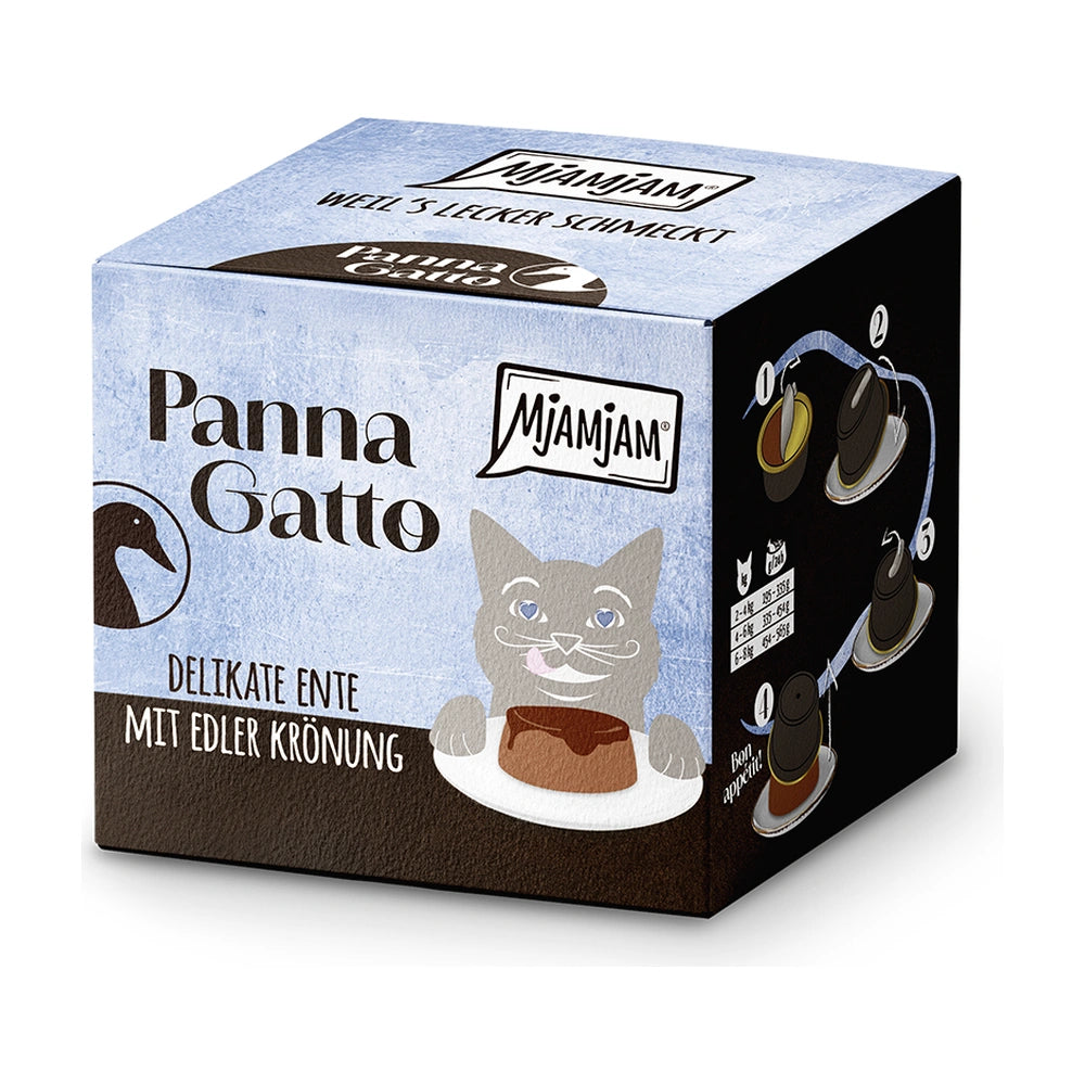 MjAMjAM Panna Gatto - delikate Ente mit edler Krönung 2 x 80g