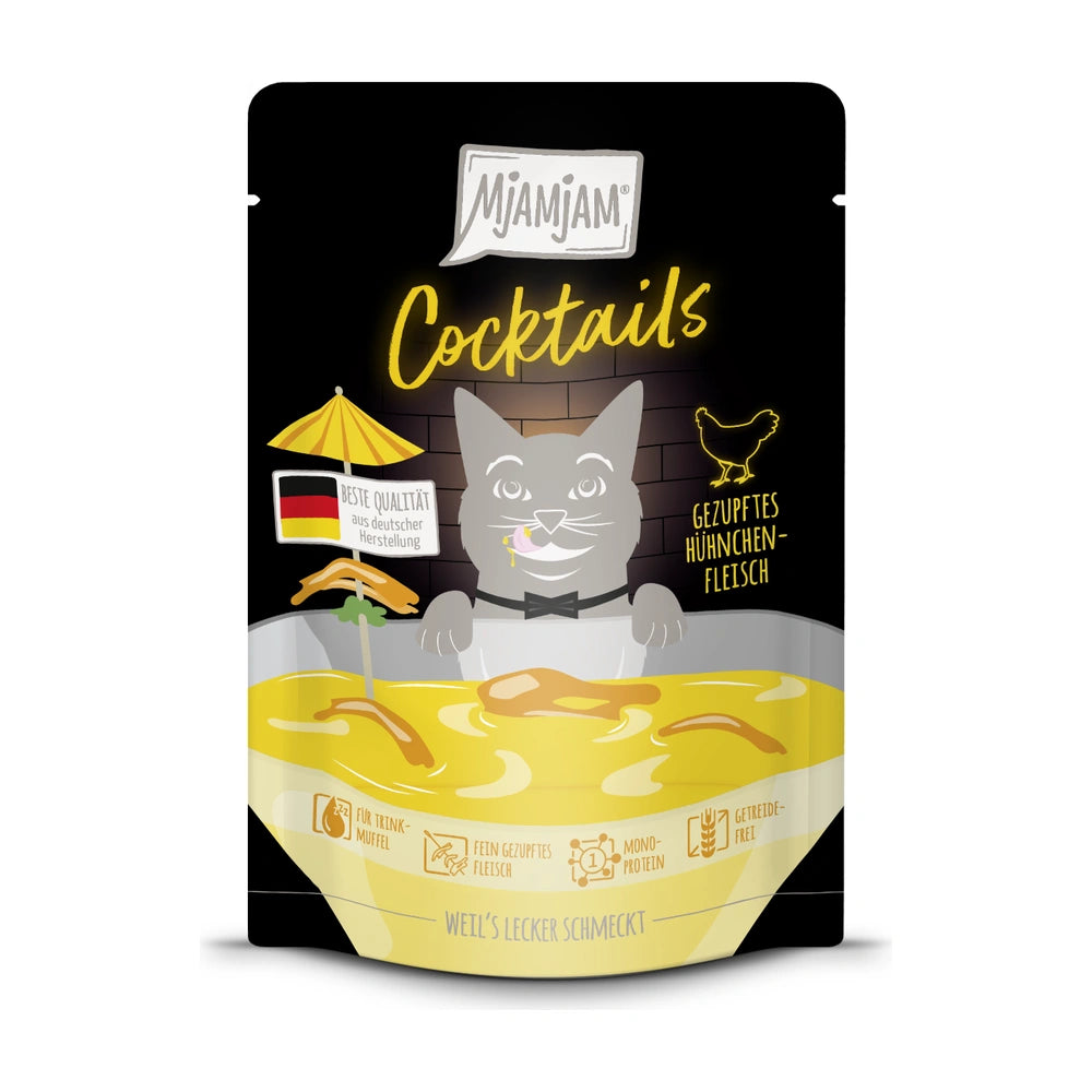 MjAMjAM Cocktails - Gezupftes Hühnchenfleisch 40g