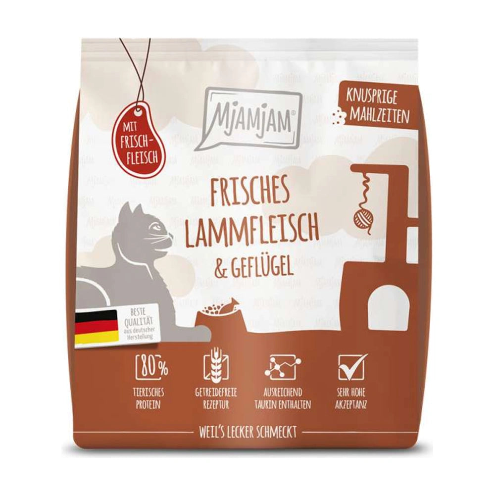 MjAMjAM Knusprige Mahlzeiten - Frisches Lammfleisch & Geflügel