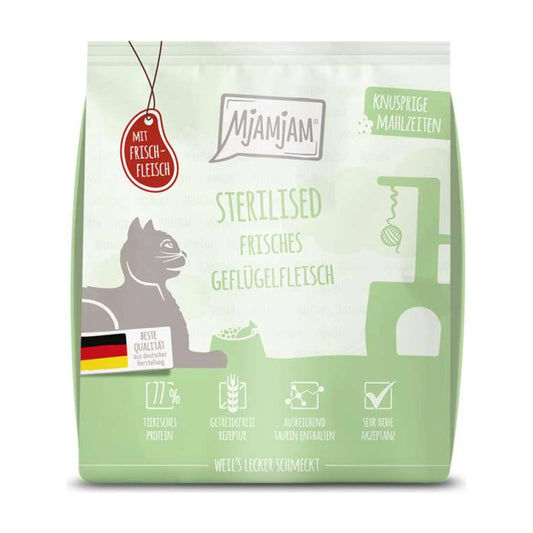 MjAMjAM Knusprige Mahlzeiten - Sterilised - Frisches Geflügelfleisch