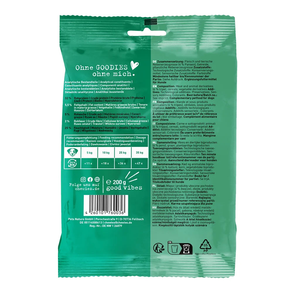 Chewies Goodies Maxi Pansen 200g