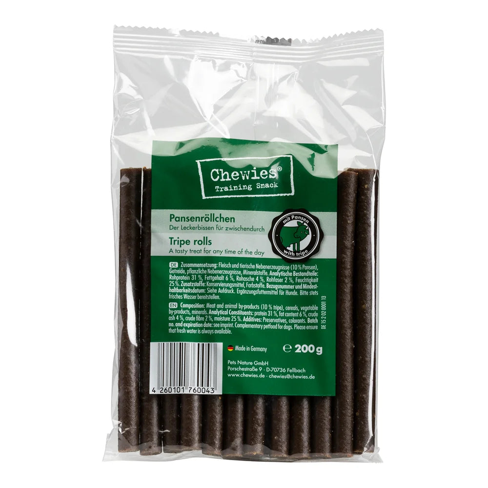 Chewies Pansenröllchen 200g